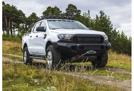 Бампер силовой передний алюминиевый Rival для Ford Ranger T6 2011-2023