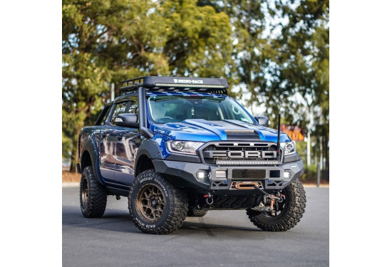 Бампер силовой передний алюминиевый Rival для Ford Ranger T6 2011-2023