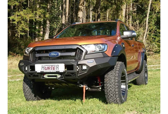 Бампер силовой передний алюминиевый Rival для Ford Ranger T6 2011-2023
