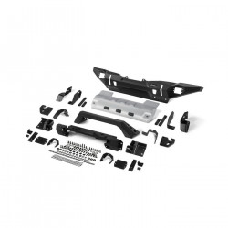 Бампер силовой передний алюминиевый Rival для Jeep Wrangler JL 2017+ и Jeep Gladiator JT 2018+