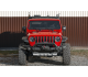 Бампер силовой передний алюминиевый Rival для Jeep Wrangler JL 2017+ и Jeep Gladiator JT 2018+