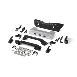 Бампер силовой передний алюминиевый Rival для Jeep Wrangler JK 2006-2018