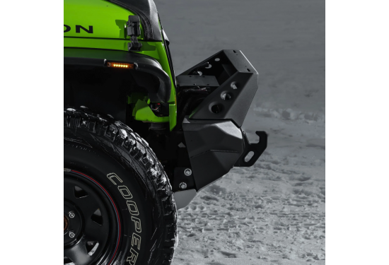 Бампер силовой передний алюминиевый Rival для Jeep Wrangler JK 2006-2018