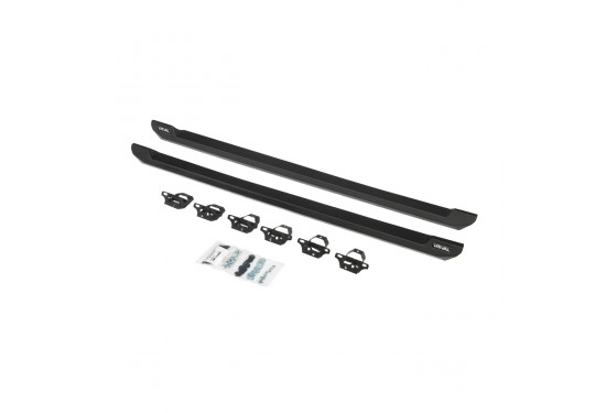 Силовая защита порогов Rival для Jeep Wrangler JL 2017+