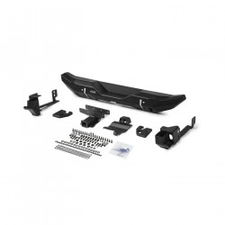 Бампер силовой задний алюминиевый Rival для Jeep Wrangler JL 2017+