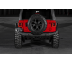 Бампер силовой задний алюминиевый Rival для Jeep Wrangler JL 2017+