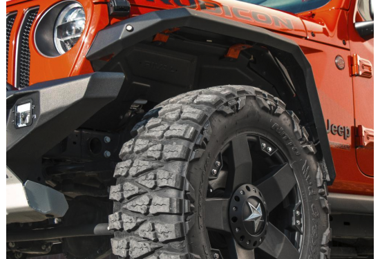 Расширители передних арок Rival для Jeep Wrangler JL 2017+