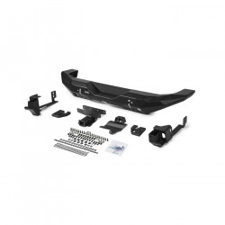 Бампер силовой задний алюминиевый Rival для Jeep Wrangler JL 2017+