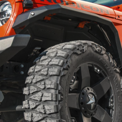 Алюминиевые подкрылки передних арок Rival для Jeep Wrangler JL 2017+