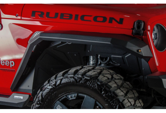 Алюминиевые подкрылки передних арок Rival для Jeep Wrangler JL 2017+