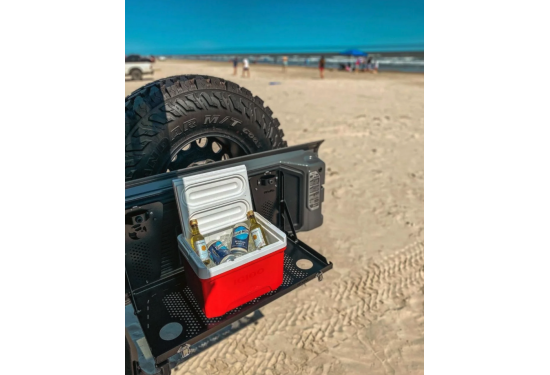 Столик на заднюю дверь багажника для Jeep Wrangler JL 2017+