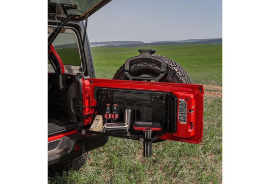 Столик на заднюю дверь багажника для Jeep Wrangler JL 2017+