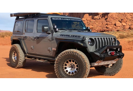 Расширители задних арок Rival для Jeep Wrangler JL 2017+