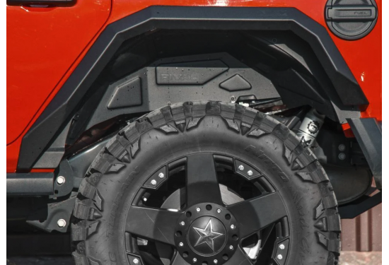 Алюминиевые подкрылки задних арок Rival для Jeep Wrangler JL 2017+
