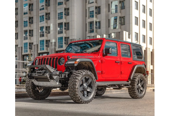 Силовые пороги Rival для Jeep Wrangler JL 2017+