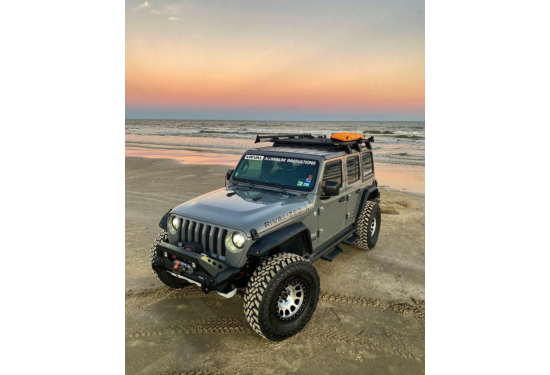 Силовые пороги Rival для Jeep Wrangler JL 2017+