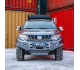 Бампер силовой передний алюминиевый Rival для Mitsubishi L200 2015-2019