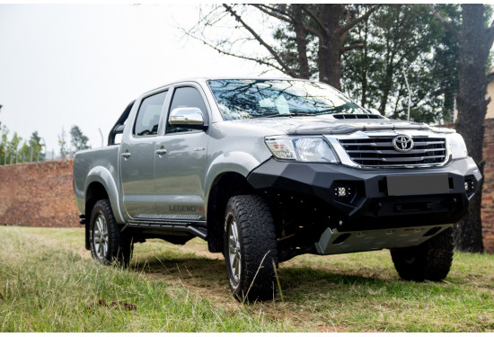 Бампер силовой передний алюминиевый Rival для Toyota Hilux 2011-2015