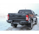 Бампер силовой задний алюминиевый Rival для Toyota Hilux 2011-2015