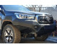 Бампер силовой передний алюминиевый Rival для Toyota Hilux Exclusive 2018-2020