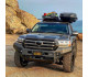 Бампер силовой передний алюминиевый Rival для Toyota Land Cruiser 200 2015-2021