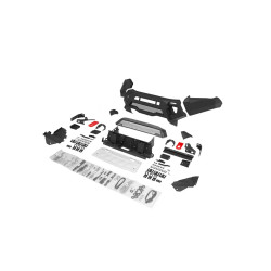 Бампер силовой передний алюминиевый Rival для Toyota Hilux 2020+