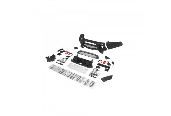 Бампер силовой передний алюминиевый Rival для Toyota Hilux 2020+