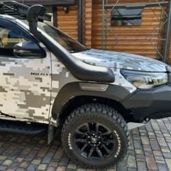 Бампер силовой передний алюминиевый Rival для Toyota Hilux 2020+