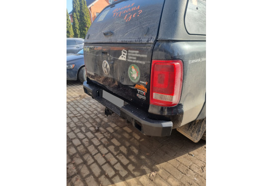 Бампер силовой задний алюминиевый Rival для Volkswagen Amarok 2010-2020