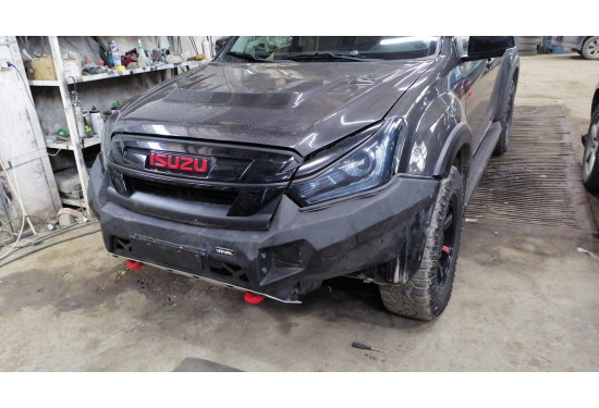 Бампер силовой передний алюминиевый Rival для ISUZU D-MAX 2017-2021