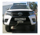 Площадка под лебедку в штатный бампер для Toyota Hilux 2015-2024