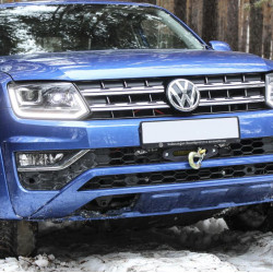 Площадка под лебедку в штатный бампер для Volkswagen Amarok 2010-2020