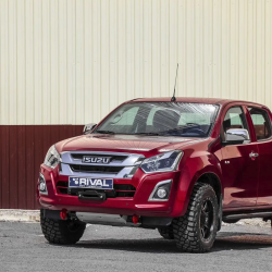 Площадка под лебедку в штатный бампер для ISUZU D-MAX 2017-2021