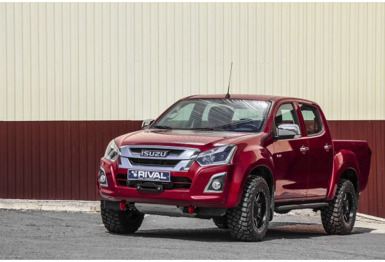 Площадка под лебедку в штатный бампер для ISUZU D-MAX 2017-2021