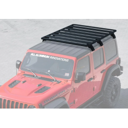 Багажник-платформа алюминиевая Rival для Jeep Wrangler JL 2017+