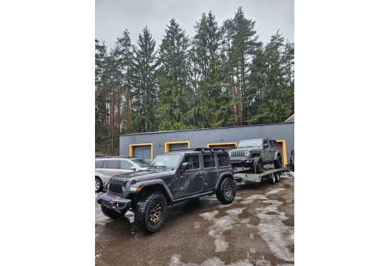 Багажник-платформа алюминиевая Rival для Jeep Wrangler JL 2017+