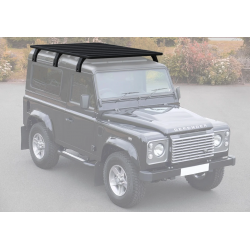 Багажник-платформа алюминиевая Rival для Land Rover Defender 90 1990-2016
