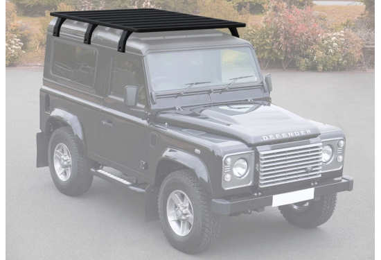 Багажник-платформа алюминиевая Rival для Land Rover Defender 90 1990-2016