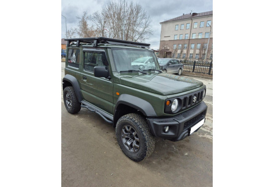 Багажник-платформа алюминиевая Rival для Suzuki Jimny 2018+