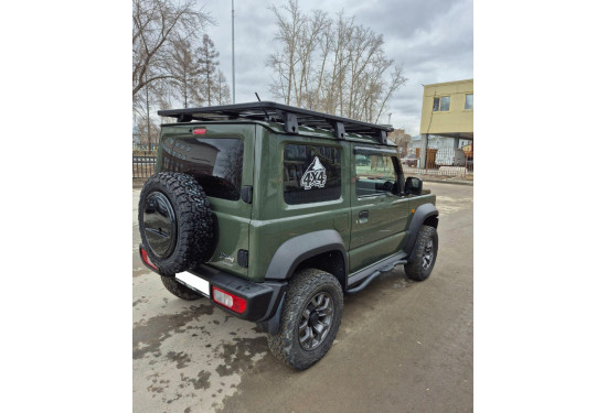 Багажник-платформа алюминиевая Rival для Suzuki Jimny 2018+