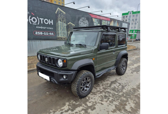 Багажник-платформа алюминиевая Rival для Suzuki Jimny 2018+
