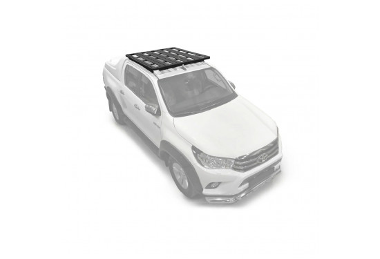 Багажник-платформа алюминиевая Rival для Toyota Hilux 2005-2024