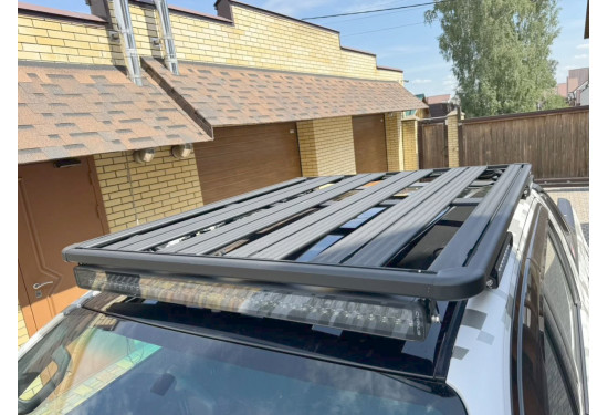 Багажник-платформа алюминиевая Rival для Toyota Hilux 2005-2024