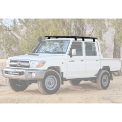 Багажник-платформа алюминиевая Rival для Toyota Land Cruiser 79 2007-2023