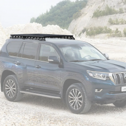 Багажник-платформа алюминиевая Rival для Toyota Land Cruiser Prado 150 2009-2023 и LEXUS GX460