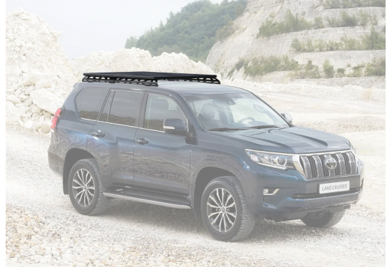Багажник-платформа алюминиевая Rival для Toyota Land Cruiser Prado 150 2009-2023 и LEXUS GX460