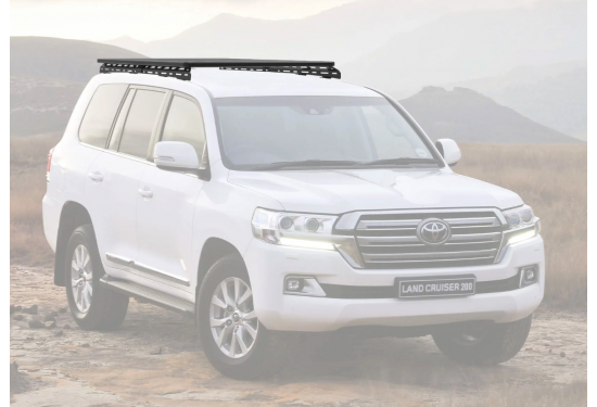 Багажник-платформа алюминиевая Rival для Toyota Land Cruiser 200 и LEXUS LX450d / LX570