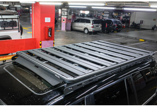 Багажник-платформа алюминиевая Rival для Toyota Land Cruiser 200 и LEXUS LX450d / LX570