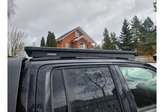 Багажник-платформа алюминиевая Rival для Volkswagen Amarok 2010-2020