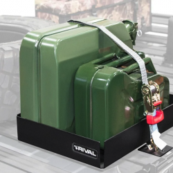 Крепление двух канистр для модульного багажника Rival